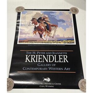Vintage Original Billy Schenck "A Flight From Destiny" Kriendler Gallery  Poster